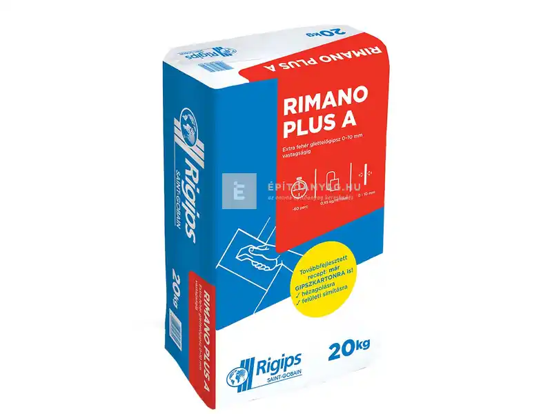Ajánlat Rigips Rimano Plus A 0-10 glett 20 kg