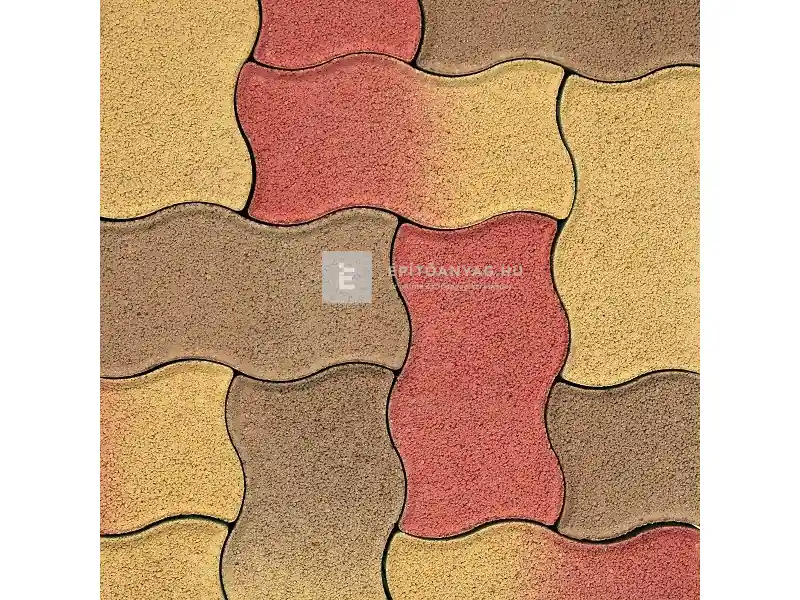 Prémium ABeton Balaton térkő normálkő őszilomb 12x24x6 cm