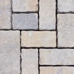 ABeton Via Casa Antik kombi térkő okker antracit 8 cm Árcsökkenés