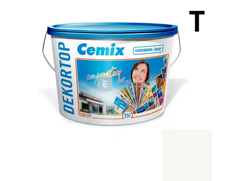 Prémium Cemix 2802 DekorTOP diszperziós homlokzatfesték 4000 white 15 l