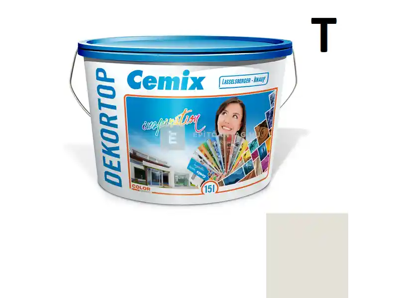 Exkluzív ajánlat Cemix 2802 DekorTOP diszperziós homlokzatfesték 4151 cream 15 l