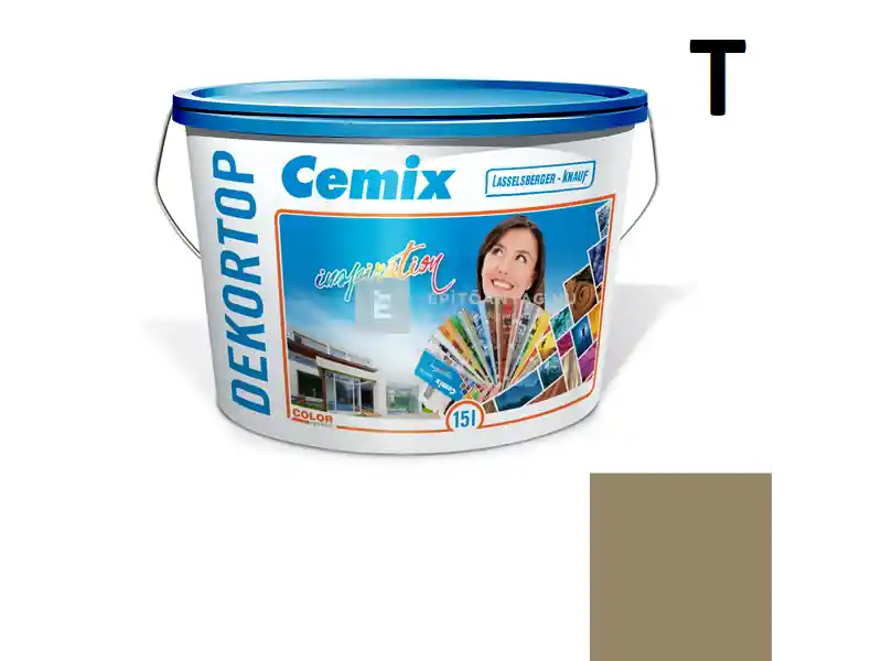 Cemix 2802 DekorTOP diszperziós homlokzatfesték 4559 green 15 l Expressz szállítás