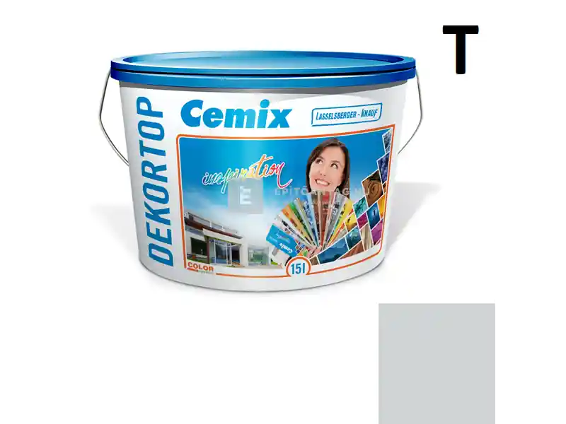 Végkiárusítás Cemix 2802 DekorTOP diszperziós homlokzatfesték 4761 blue 15 l