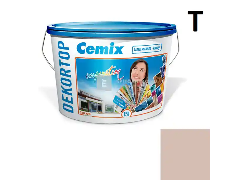 Prémium Cemix 2802 DekorTOP diszperziós homlokzatfesték 5123 rusty 15 l