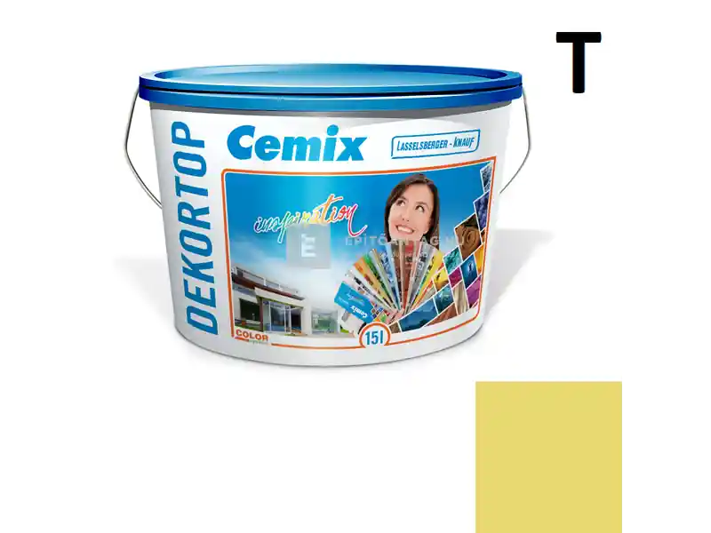Cemix 2802 DekorTOP diszperziós homlokzatfesték 6117 intense 15 l Újdonság