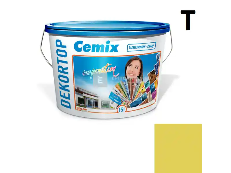 Cemix 2802 DekorTOP diszperziós homlokzatfesték 6119 intense 15 l Csak ma