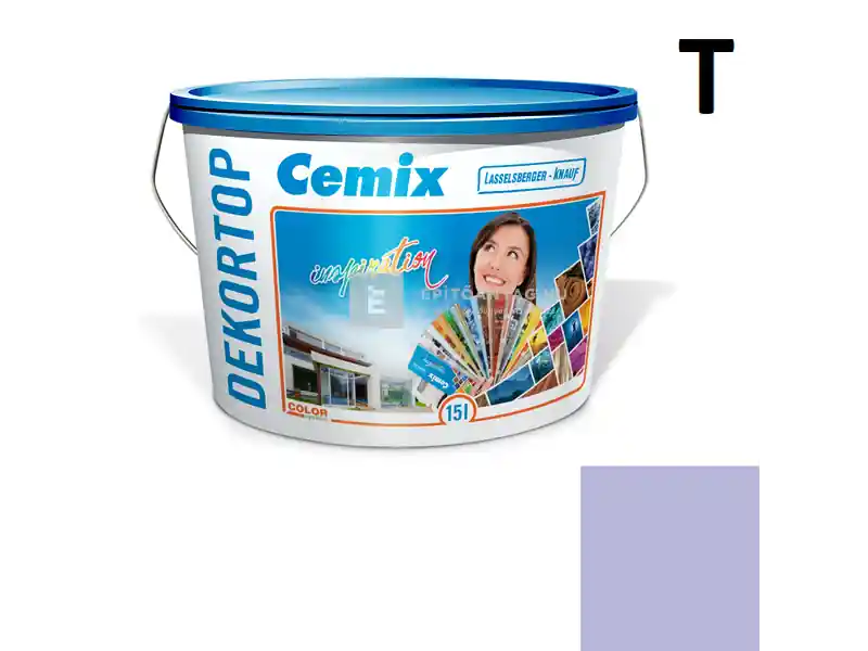 Cemix 2802 DekorTOP diszperziós homlokzatfesték 6715 intense 15 l Kedvezmény