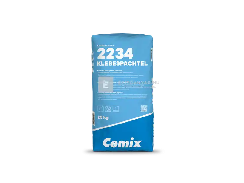 Kedvezményes ár Cemix 2234 Klebespachtel ragasztó- és ágyazóhabarcs XPS-lemezhez 25 kg
