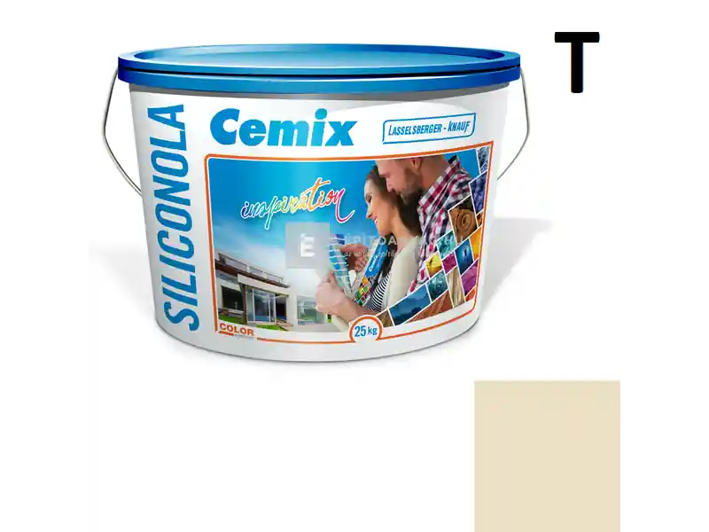 Cemix 2733 SiliconOLA szilikon vékonyvakolat, kapart 1,5 mm 4311 orange 25 kg Alacsony ár