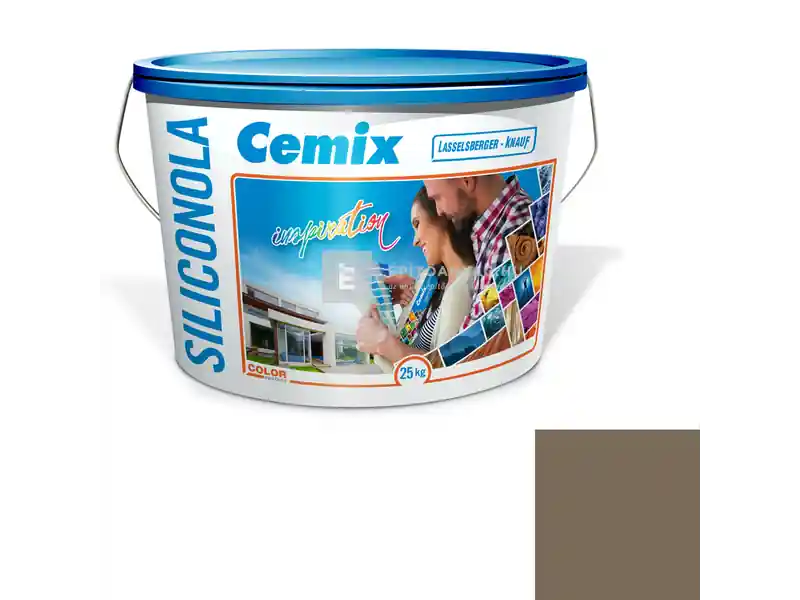 Expressz kézbesítés Cemix 2733 SiliconOLA szilikon vékonyvakolat, kapart 1,5 mm 4989 brown 25 kg