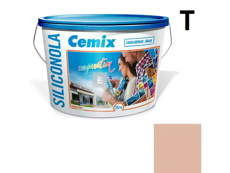 Vedd meg online Cemix 2733 SiliconOLA szilikon vékonyvakolat, kapart 2 mm 5179 rusty 25 kg