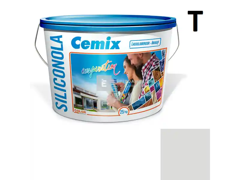 Újdonság Cemix 2733 SiliconOLA szilikon vékonyvakolat, kapart 2 mm 5343 rock 25 kg