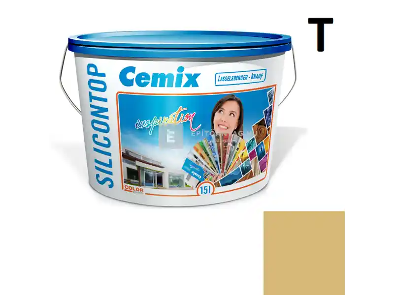Cemix 2733 SiliconOLA szilikon vékonyvakolat, dörzsölt 2 mm 4329 orange 25 kg Utolsó esély