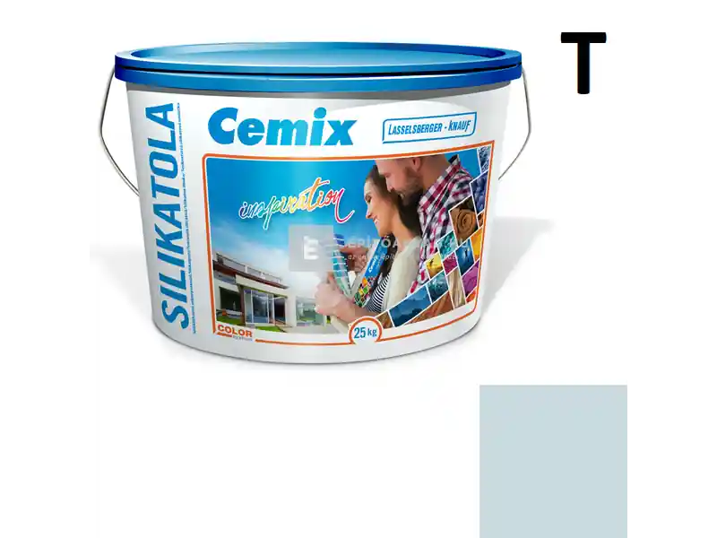 Kedvezmény Cemix 2722 SilikatOLA szilikát vékonyvakolat, kapart 1,5 mm 4711 blue 25 kg