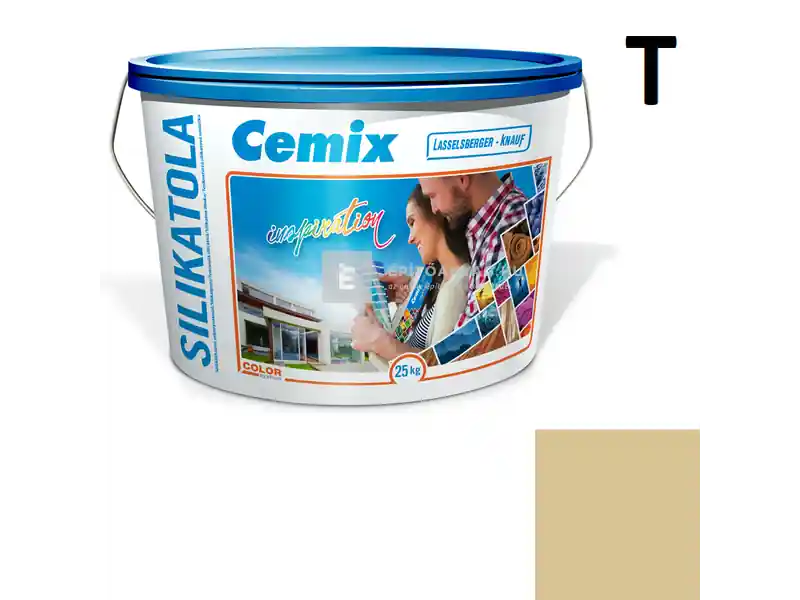 Legnépszerűbb Cemix 2722 SilikatOLA szilikát vékonyvakolat, dörzsölt 2 mm 4955 brown 25 kg