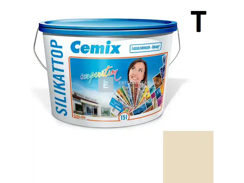 Bestseller Cemix 2801 SilikatTOP szilikát homlokzatfesték 4341 orange 15 l