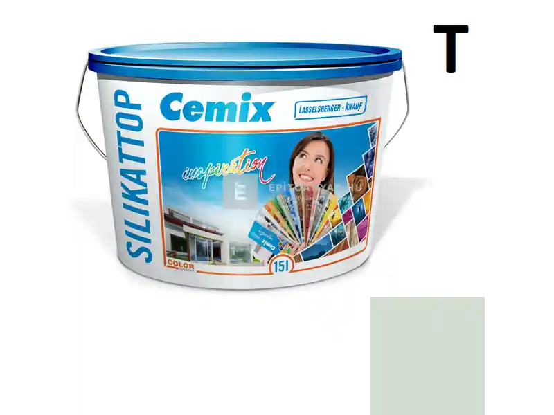 Cemix 2801 SilikatTOP szilikát homlokzatfesték 4521 green 15 l Árcsökkenés