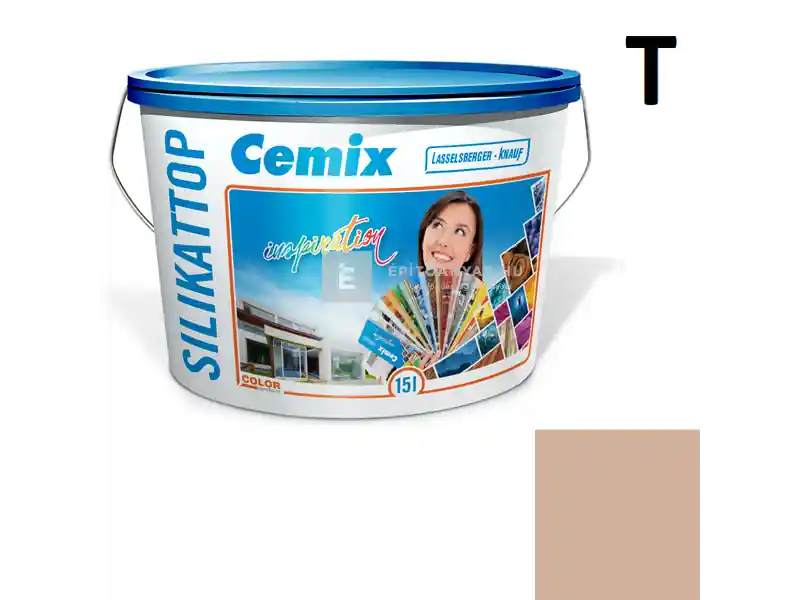 Biztonságos fizetés Cemix 2801 SilikatTOP szilikát homlokzatfesték 4923 brown 15 l