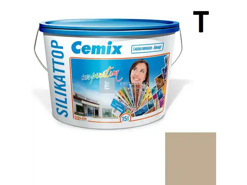 Cemix 2801 SilikatTOP szilikát homlokzatfesték 4937 brown 15 l Kedvezmény