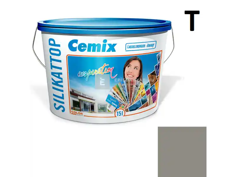 Alacsony ár Cemix 2801 SilikatTOP szilikát homlokzatfesték 5339 rock 15 l