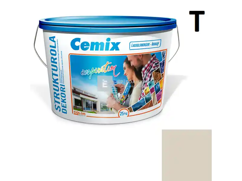Cemix 2704 StrukturOLA Dekor diszperziós vékonyvakolat, kapart 1,5 mm 4553 green 25 kg Biztonságos fizetés