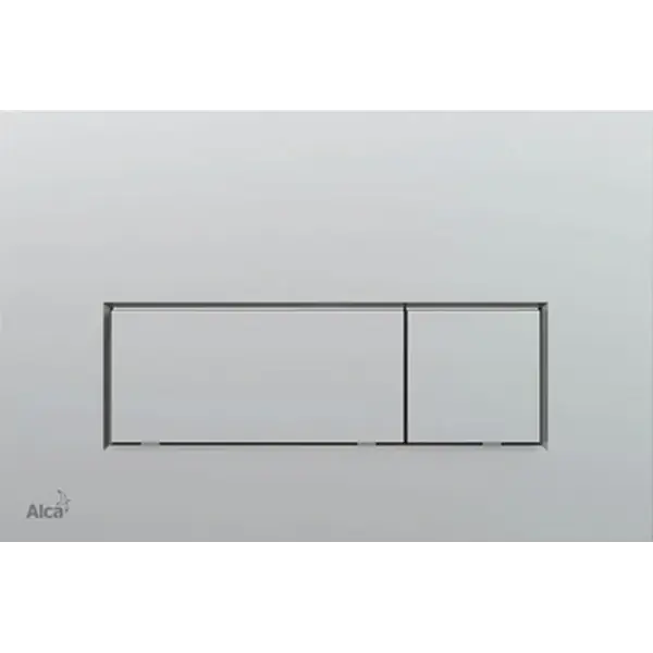 Alca WC nyomólap, matt-króm Akció