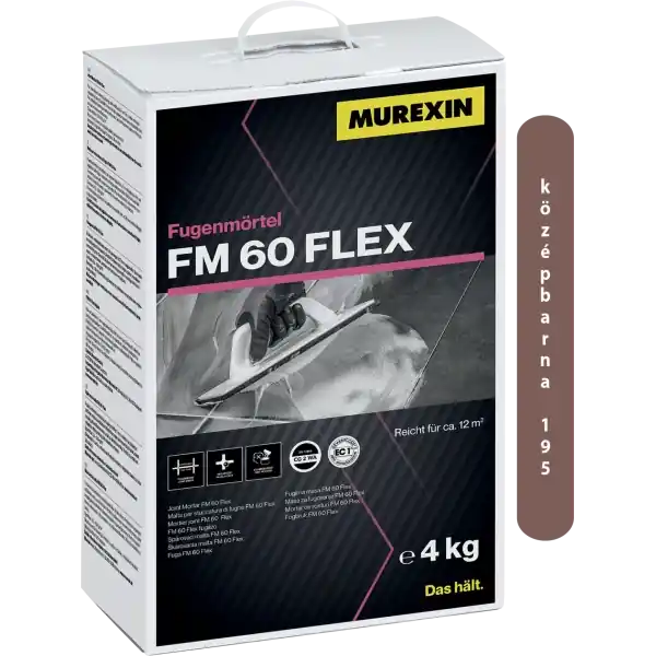 Murexin FM60 FLEX fugázóanyag Középbarna 4kg Kedvezmény