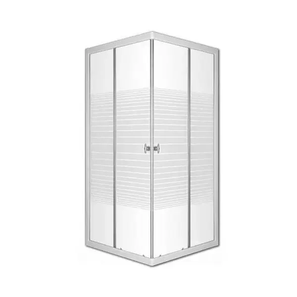 Sanimix 22.39.51 szögletes zuhanykabin tálca nélkül 80x80 cm Azonnal elérhető