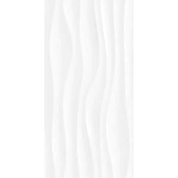 Zalakerámia Colorline 2051-0154 25x50cm matt fehér hullámos falicsempe - Nem rendelhető Árcsökkenés