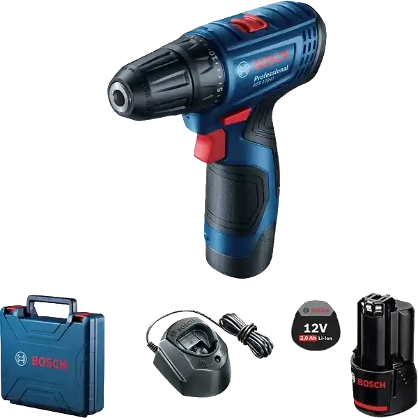 Ne maradj le Bosch akkumulátoros fúró-csavarozó GSR 120-LI+2x2,0AH