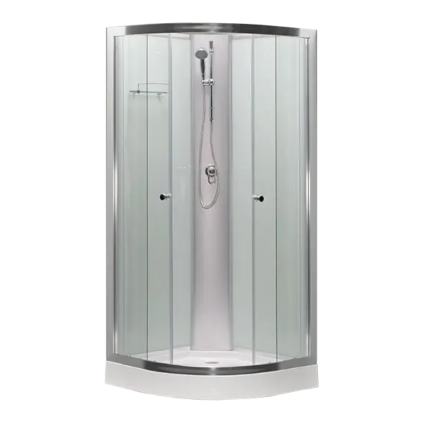 Akció Niagara Wellness Nicole White 90x90 negyedköríves zuhanykabin zuhanytálcával