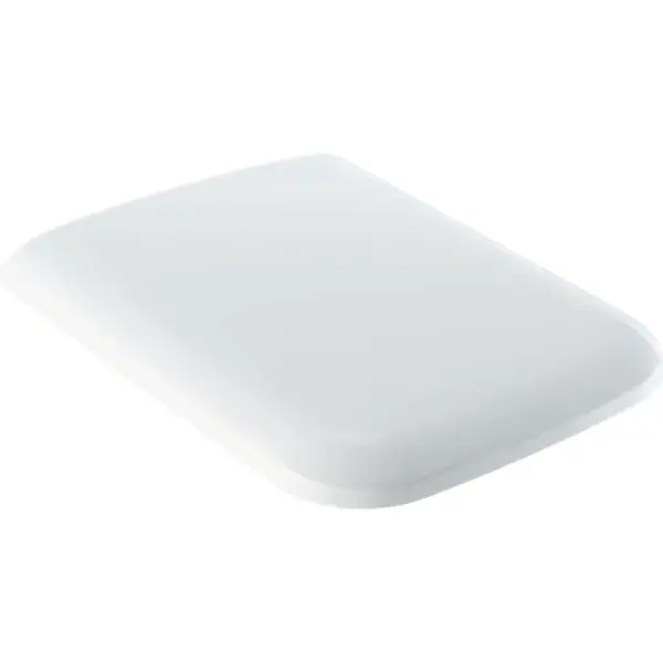 Olcsó Geberit iCon Square WC-ülőke: SoftClosing=Igen, Gyorskioldó csuklópántok=Igen, Rögzítés=Felső, Fehér / Fénylő
