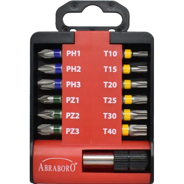 Olcsóbb Abraboro Bit készlet,színes,13xPH/PZ/TX