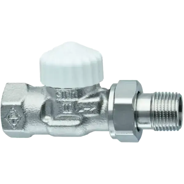 Korlátozott ajánlat Heimeier V-exact előbeállítású, termosztatikus, egyenes radiátorszelep BM 1/2" M30x1,5