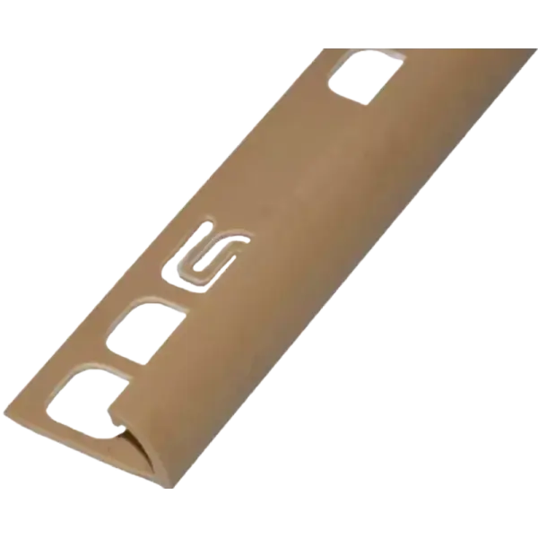Legjobb ár Salag PVC "C" pozitív élvédő profil 8 mm világos karamell
