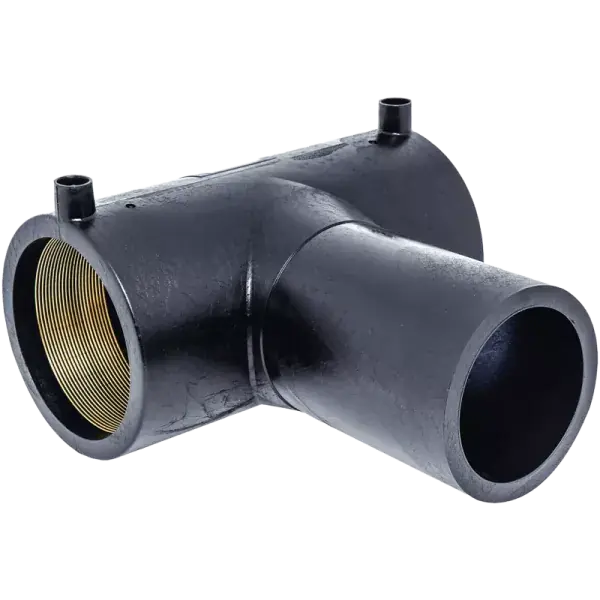 Olcsó KPE elektrofitting T-idom 63/63 SDR11