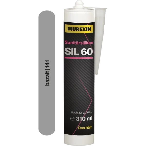 Expressz kézbesítés Murexin SIL 60 szilikon Bazalt 310ml
