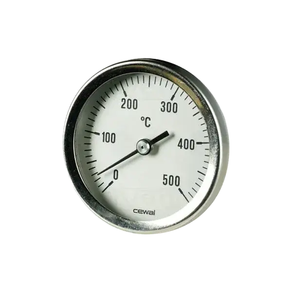 Utolsó esély Cewal hőmérő kerek 63 mm 0-500°C hossz:30 cm