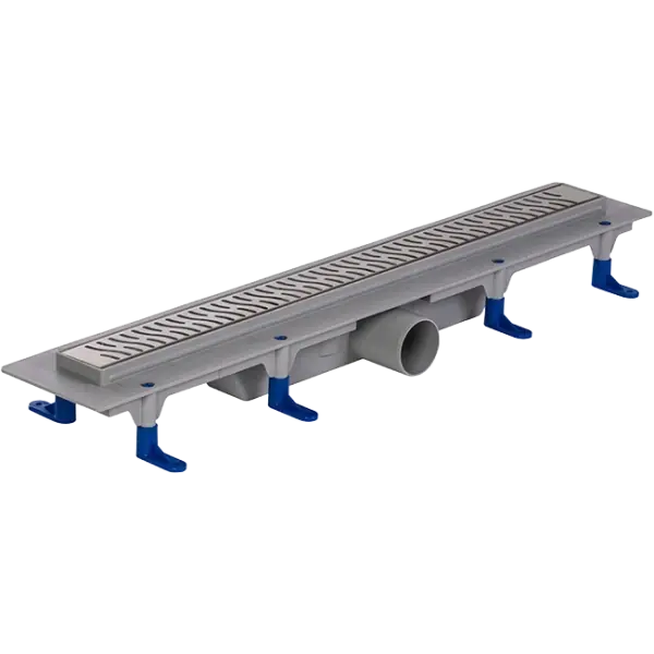 Expressz szállítás Styron Harmony zuhanyfolyóka egyenes, 600mm-es, rozsdamentes fedráccsal