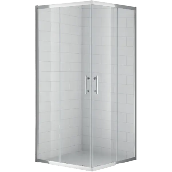 Roltechnik OBS2/800 szögletes zuhanykabin, zuhanytálca nélkül brillant-transparent Kiárusítás