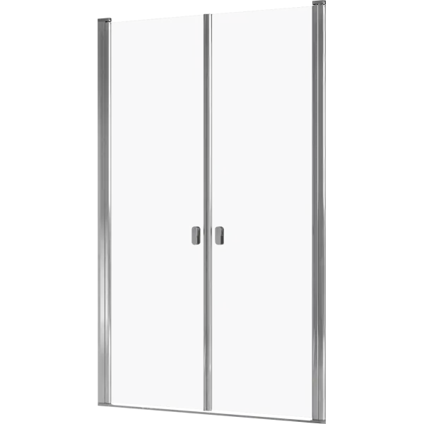 Ravak Chrome CSDL2-100 zuhanyajtó, krómhatású+transparent Prémium