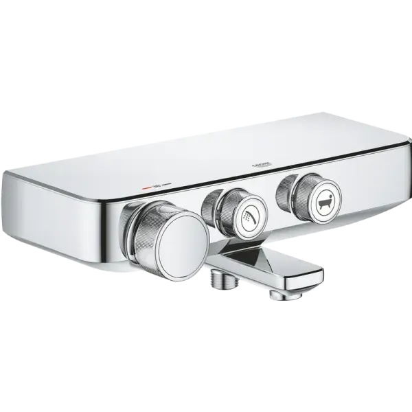 Grohe Grohtherm Smartcontrol fali, termosztátos kádtöltő-és zuhany csaptelep, zuhanyszett nélkül Legkelendőbb