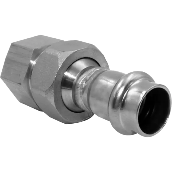 Utolsó esély Inoxpres Uniko 304L hollandi csatlakozó 15-1/2" BM