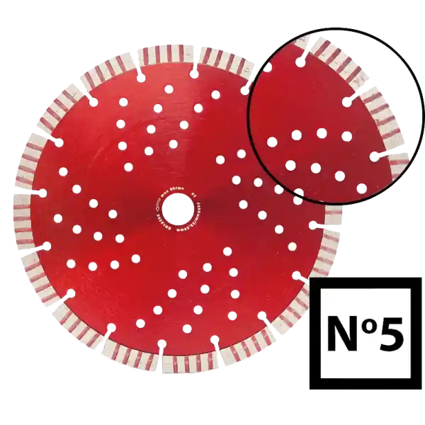 Abraboro Gyémáttárcs,szegmenses,turbo 230x2,4x22.23mm Kiárusítás