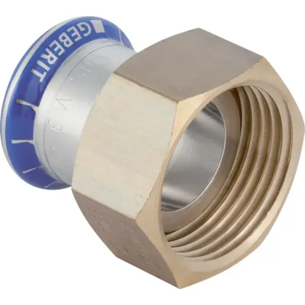 Geberit Mapress rozsdamentes acél hollandis átmeneti idom: d=28mm, di=20mm, G=1″ Olcsó