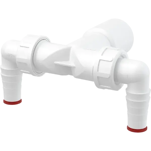 Expressz kézbesítés Alca P155Z Dupla csonk DN40/32 17–23, szelepekkel