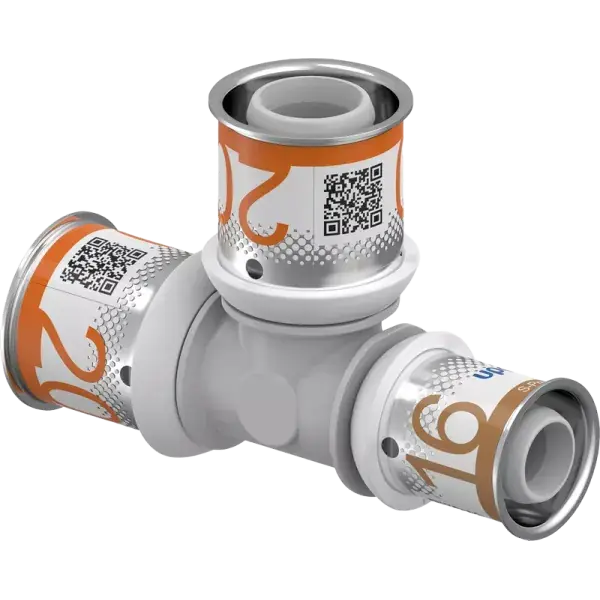Uponor Plusz műanyag szűkített T-idom 20x20x16 Szuper ajánlat