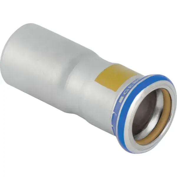 Azonnali szállítás Geberit Mapress rozsdamentes acél szűkítő egyenes csővéggel (gáz): d=35mm, d1=22mm