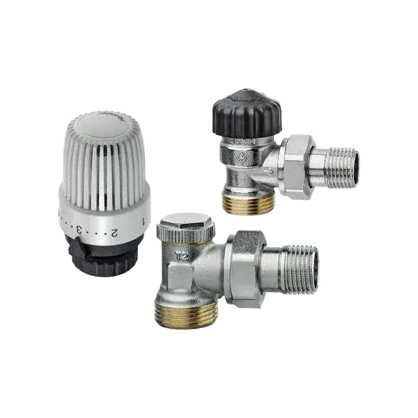 Heimeier Calypso sarok radiátorszelep szett KM 3/4" M30x1,5 Vásárlói kedvenc