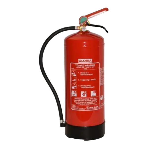 Árengedmény Tűzoltó porraloltó, függesztés nélkül 6 kg-os